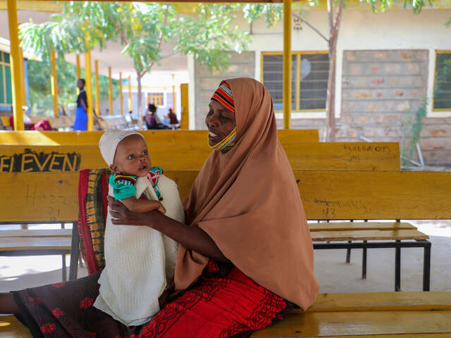 “I thank God that the baby has gained some weight now and he is healthy,” Halima shares. 